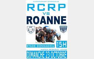 Matchs Séniors : RCRP - Roanne