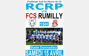 Challenge Sud Est Moins de 16 : RCRP - Rumilly